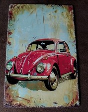 Blechschild VW Käfer