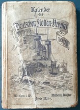 Kalender des Deutschen Flotten-Vereins für 1901                   Erst-Ausgabe