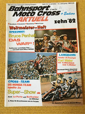 Bahnsport Aktuell Speedway