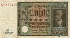 R.165 50 Rentenmark 1934