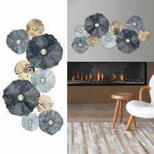 Metall Wandbild 3D Wanddeko