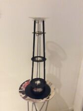 Duftöllampe mit Teelichtern, Türmchen, Metall