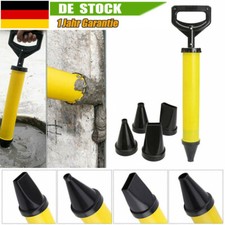 Fugenpistole mit 4 Düsen,Verfugen Mörtel Mörtelpresse Mörtelspritze Mörtelpumpe