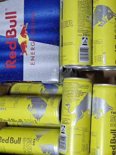 Red bull energy drink - red,
