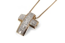 Kuck Kreuz Anhänger Kette