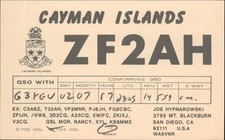 Amateurfunk QSL/QSO ZF2AH