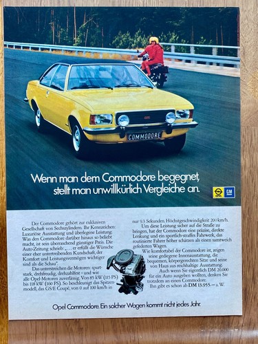 Opel commodore coupe - gs, b