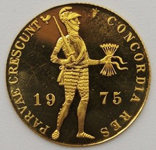 Niederlande 1 Dukat, 1975 Gold