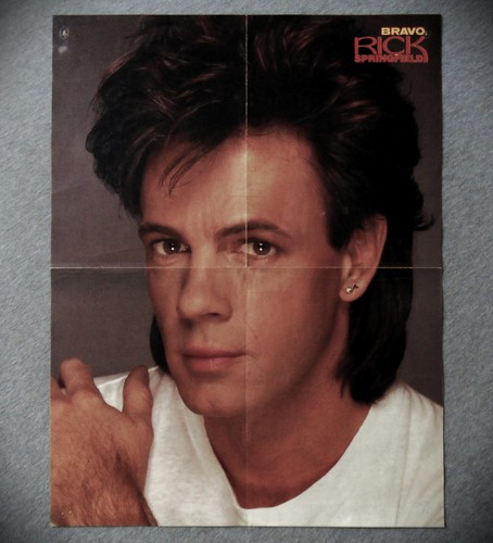 Poster rick springfield 80er - poster,