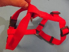 Hunde Geschirr rot- ca. 2,8 cm breit