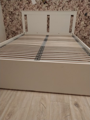 Ikea bett 140x200 weiß in - ikea,