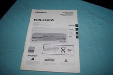 Pioneer PDR555RW Manual (NL,SV,ES,DK)