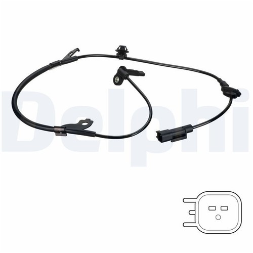 Delphi abs sensor vorne - vorne, links