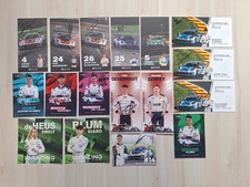 17 Porsche Carrera Cup  Autogrammkarten 2025 mit original Unterschriften
