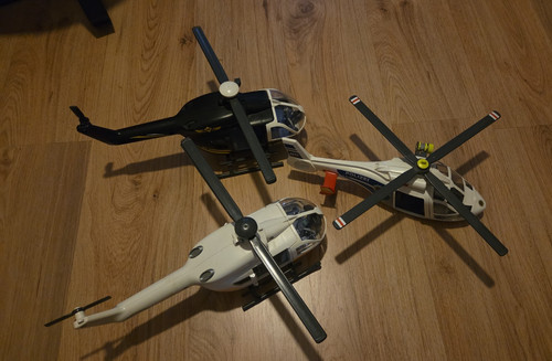 Playmobil polizei hubschrauber - playmobil,