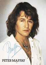 Peter Maffay - old card -