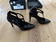 Hugo Boss Damen Stiletto Gr. 36 Schwarz Pumps Neu Talia Black NP 329 EUR