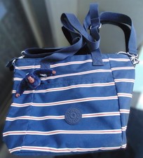 Kipling Shopper Umhängetasche Cirino Marine Blau, gebraucht