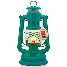 Feuerhand® Baby Special 276 Petroleumlampe Sturmlaterne Teal Blue keine hl1