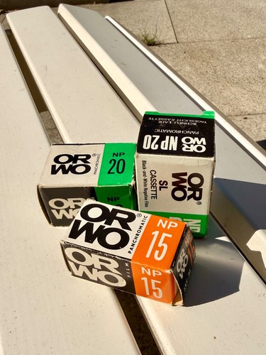 Orwo np15 und np20 filme - orwo,