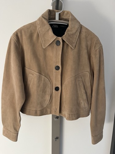 Echt leder jacke von zara - leder,