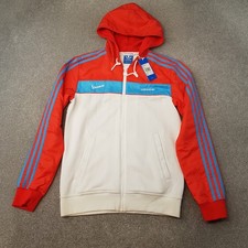 Adidas Mens Jacket Small Red