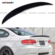 Heckspoiler Spoilerlippe für 3er BMW E92 Coupe 2006-2013 Schwarz Glanz