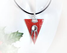 Koralle Anhänger Silber 925