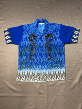 Drachen Hemd - Blau (L)