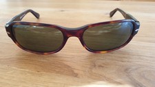  Persol Sonnenbrille Damen - Farbe Havanna - Gläser Green  - Größe M 