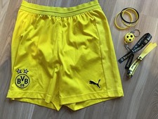 PUMA BVB Borussia Dortmund kurze Shorts Hose Gr. 152