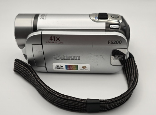 Canon fs200 silver - canon,
