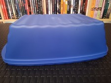 Tupperware Junge Welle Brot-bzw Kuchenbehälter in blau