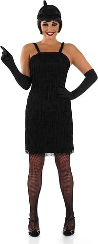 Schwarzes 20er jahre flapper - schwarzes,
