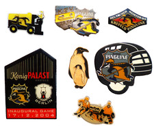 Eishockey Konvolut KEV Krefeld Pinguine   7     Pins/Anstecknadel