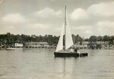 AK - Arendsee Altmark - Segelboot am Seeufer - Luftkurort
