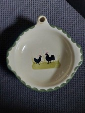 Zeller Keramik - Huhn und Hahn Warmhalteteller