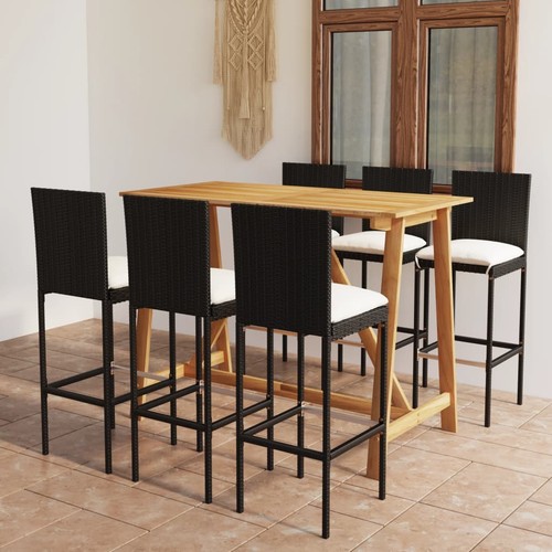 Gartenbar set mit - gartenbar, kissen