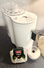 Top Zustand Café Royal Kapselmaschine Coffee B Weiß Kaffeemaschine Cafe Kaffee