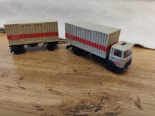 Kibri H0 1:87 MAN Hängerzug Lkw DB Container Fahrzeug Sammlungsauflösung