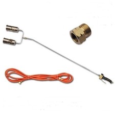 Aufschweißbrenner 2 Flammen Gasbrenner Unkrautvernichter Gaslötgerät Dachbrenner