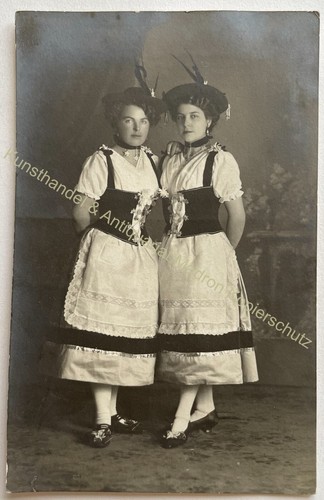 Orig foto wiesbaden damen - ak,