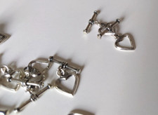 Knebel Verschluss Herz Öse