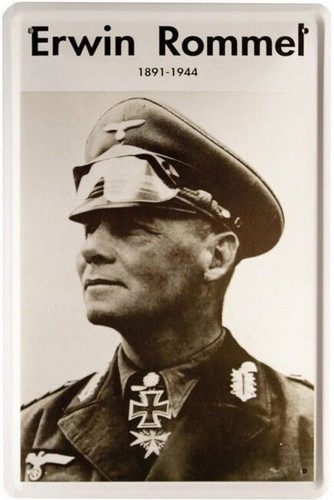 Blechschild 20x30 erwin rommel - erwin,