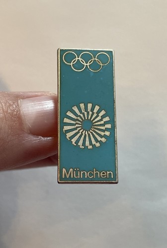 1972 olympia vintage pin - 1972,