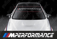 1x 100 cm M Performance Frontscheiben Aufkleber Sticker Decal für BMW M3 M4 M5