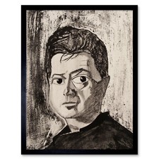 Grauer Porträtkünstler