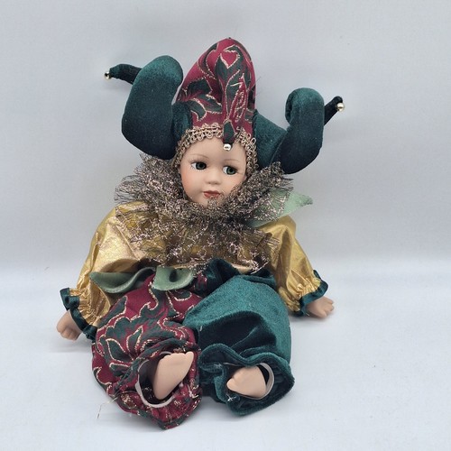 Vintage harlekin clown - harlekin,,