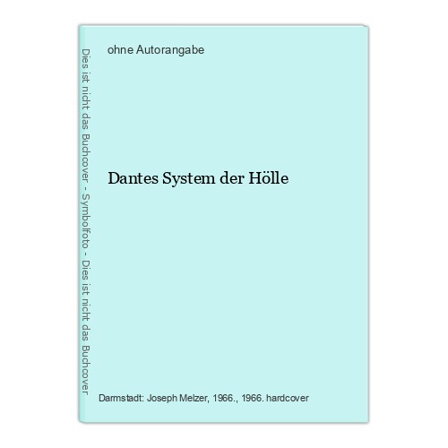 Dantes system der - der, hölle