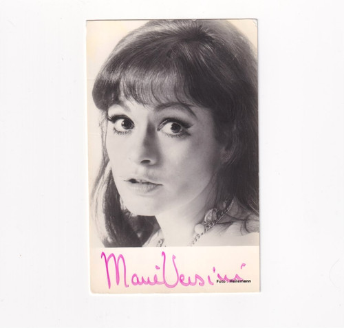 Marie versini autogramm - marie,